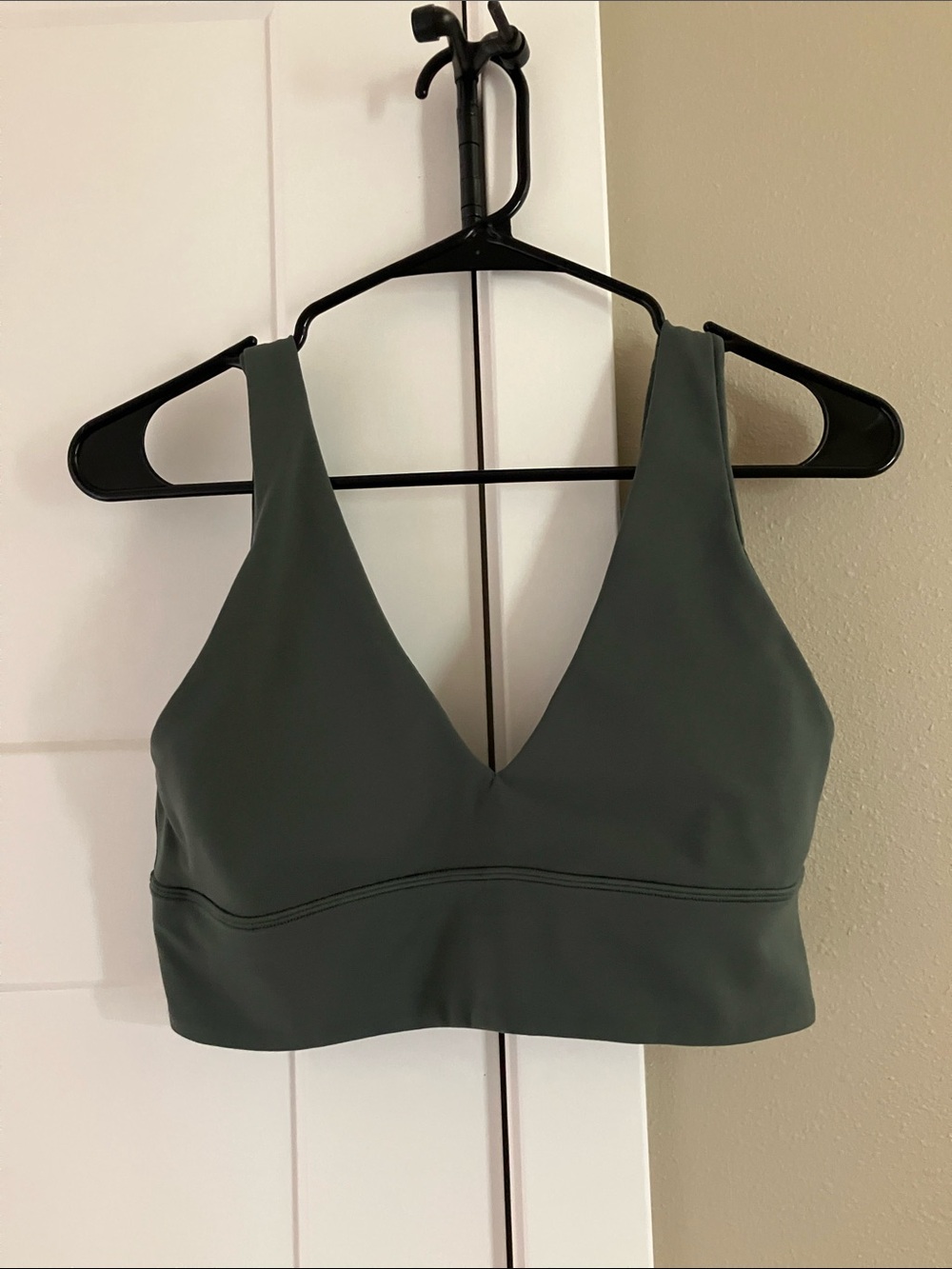 lululemon athletica Deep Olive Green Scoop Sports Bra